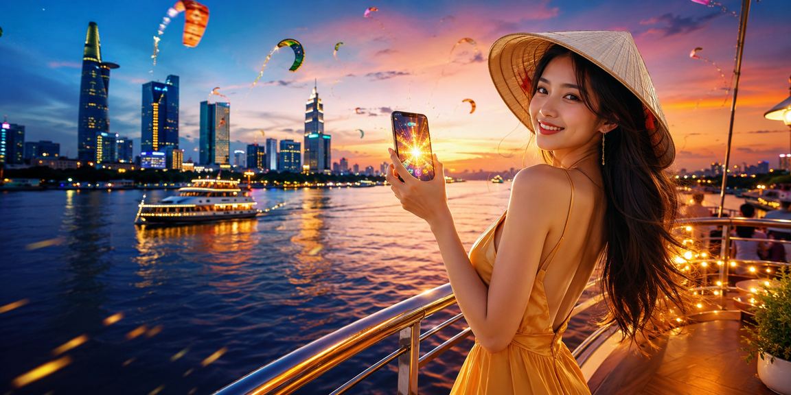 Khách chơi tại casino di động Sài Gòn cùng non lá